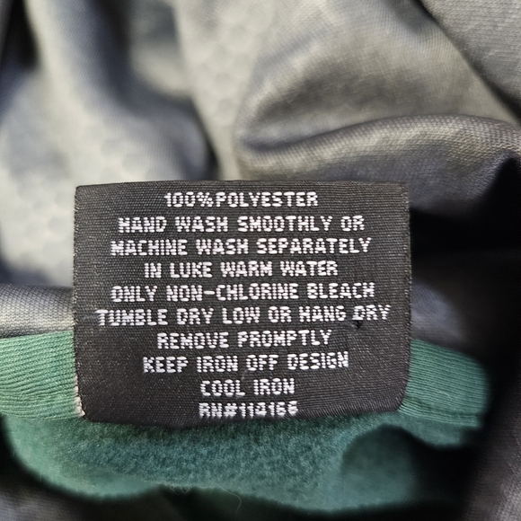 Oregon Ducks Green and Gray University Embroidered Hoodie - Picture 16 of 16